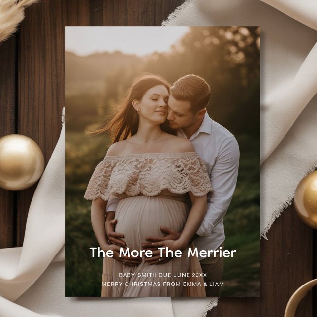 Carte photo d'annonce de vacances bébé à bord (Créateur téléchargé)