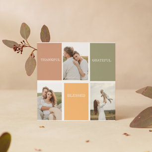 Carte Photo de collection familiale   Merci béni Gratefu