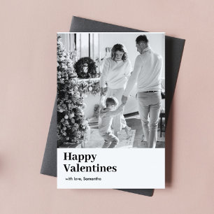 Carte Photo de famille moderne   Joyeux Jour des Valenti