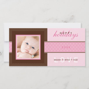 CARTE PHOTO DE FÊTE STYLÉE :: douceur 4