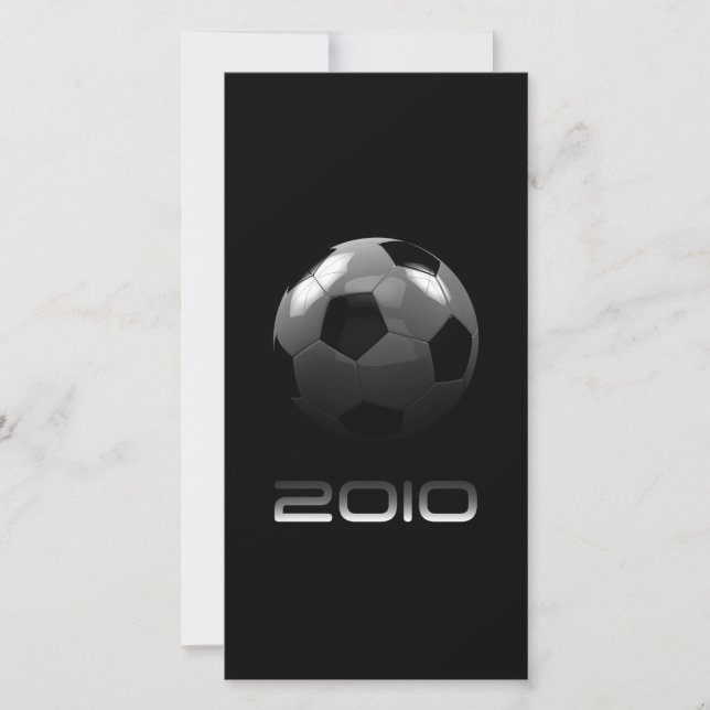 Carte photo de football 2010 (Devant)