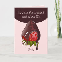 Photo de fraise recouverte de chocolat sucré pour