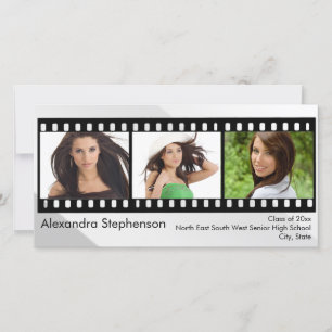 Carte photo de graduation Filmstrip