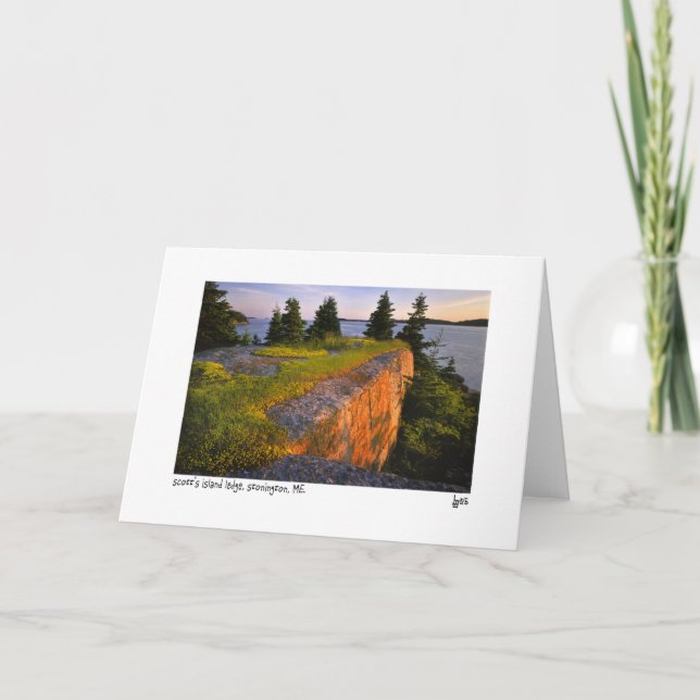 Carte photo de la corniche de Scott (Devant)