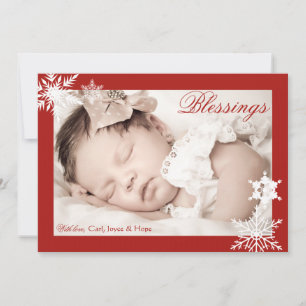 Carte photo de la frontière rouge des vacances