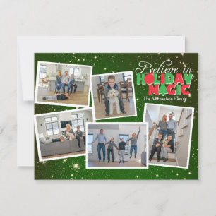 Carte Photo de la Magie des Fêtes
