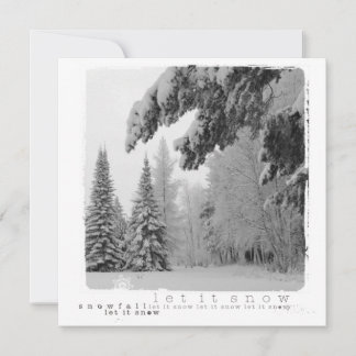 Carte photo de la photographie de Noël