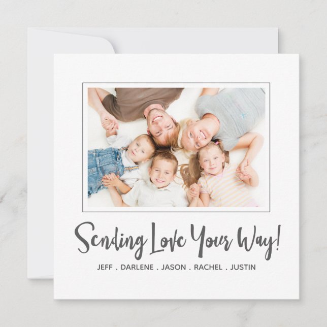 Carte photo de la Saint Valentin (Devant)