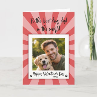 Carte photo de la Saint-Valentin - Carte du chien