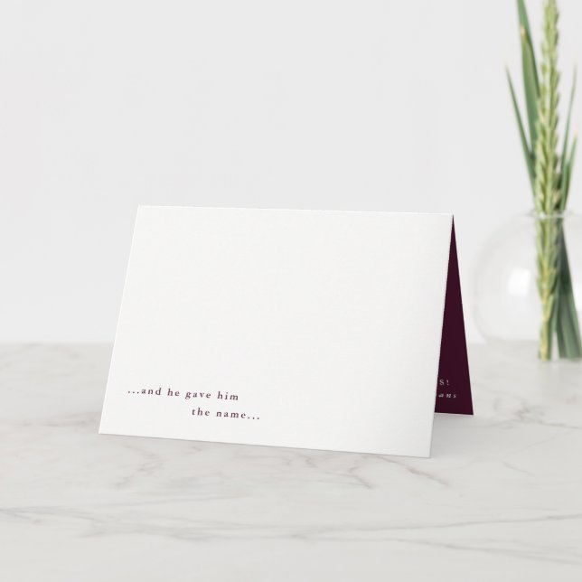 Carte photo de la simplicité religieuse de Noël (Devant)