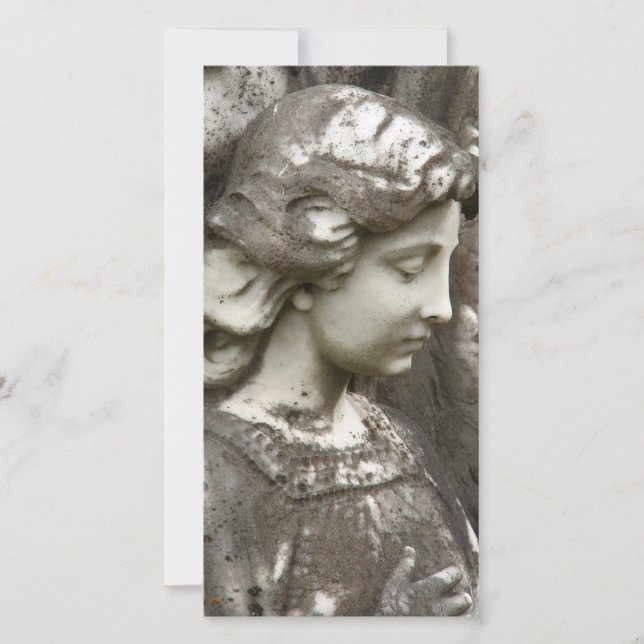 Carte photo de l'ange de Kathleen (Devant)