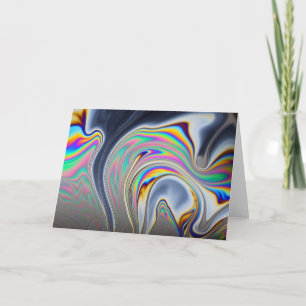 Carte Photo de macro de bulle de savon