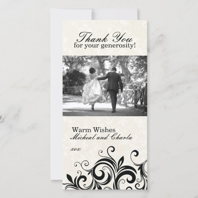 Carte photo de Merci (4x8) (Devant)