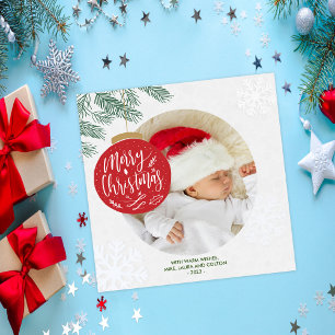 Carte photo de Noël