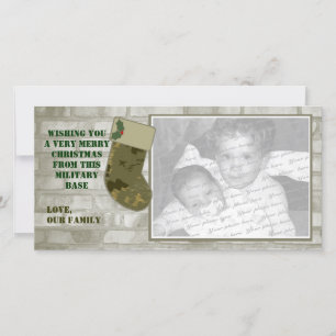 Carte photo de Noël Camo