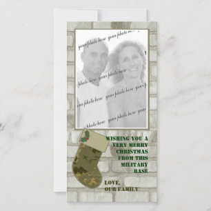 Carte photo de Noël Camo