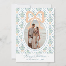 Carte photo de Noël Coquette du Grand millénaire