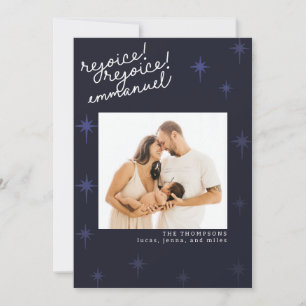 Carte photo de Noël de la religion moderne North S