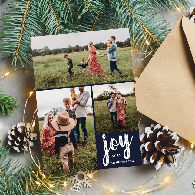 Carte photo de Noël de Noël de la fête de la famil (Créateur téléchargé)