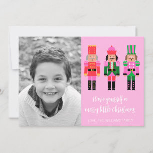 Carte photo de Noël Nutcracker