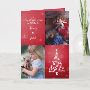 Carte photo de Noël Plié