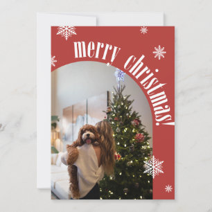 carte photo de Parties scintillant de Noël Retro 2