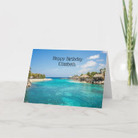 Photo de plage tropicale panoramique avec des hutt