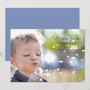 Carte photo de Roch Hachana moderne