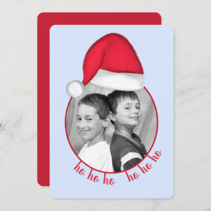 Carte photo de Santa Hat