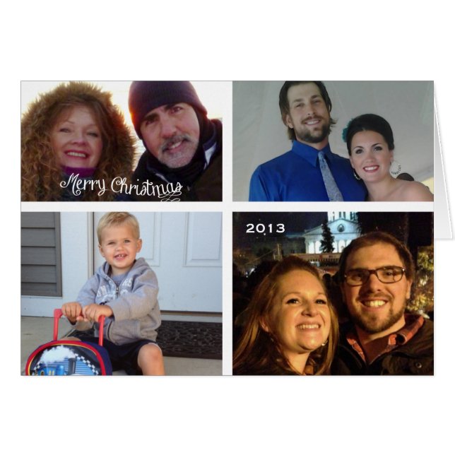 Carte photo de vacances (Devant horizontal)