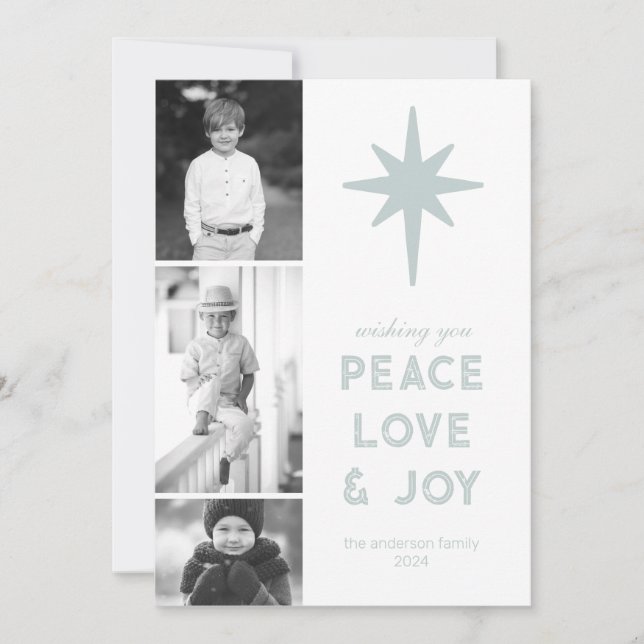 Carte photo de vacances Anderson (Devant)