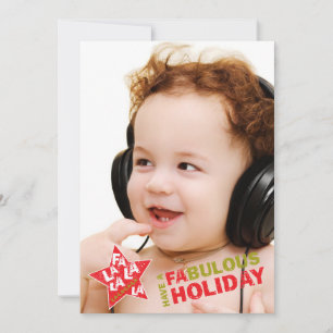 Carte photo de vacances de Rockstar - chant de La