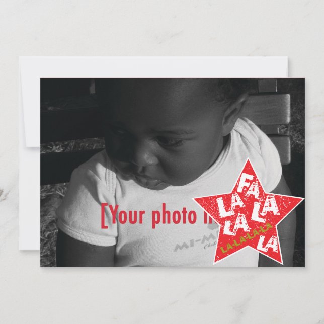 Carte photo de vacances - Fabuleux Star Studed (Devant)