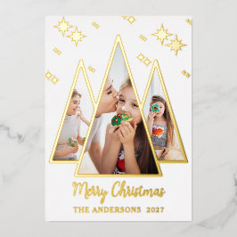 Carte photo de vacances Gras Gold