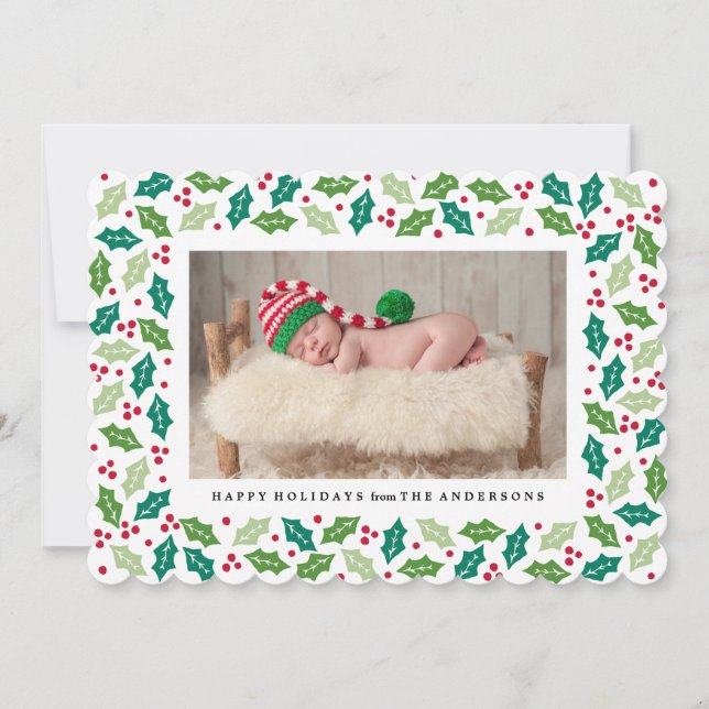 Carte photo de vacances Mistletoe (Devant)