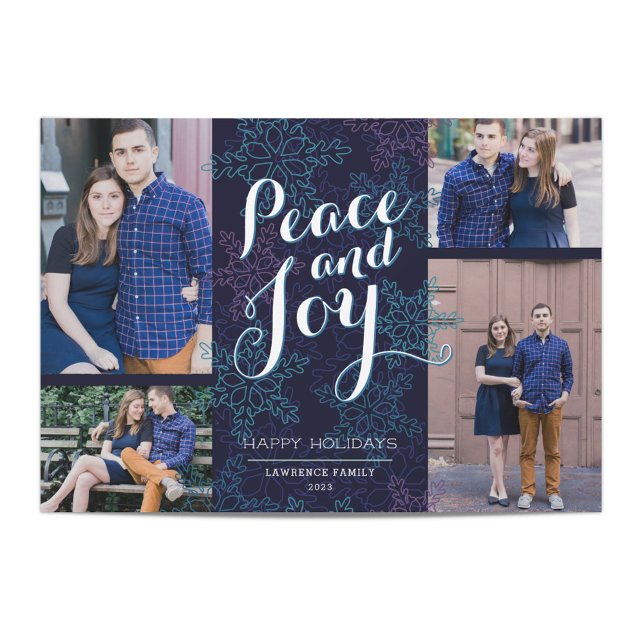 Carte photo de vacances Northern Lights (Créateur téléchargé)