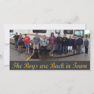 Carte photo de voyage RV Derby