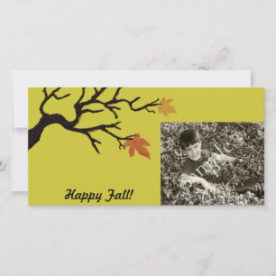 Carte photo des célébrations d'automne