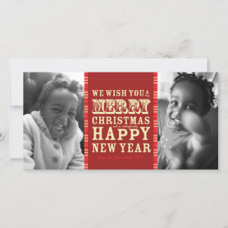 Carte photo double