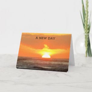 Carte Photo du lever du soleil de HOPE