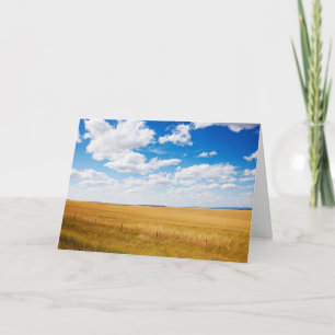 Carte Photo du paysage rural du Dakota du Sud