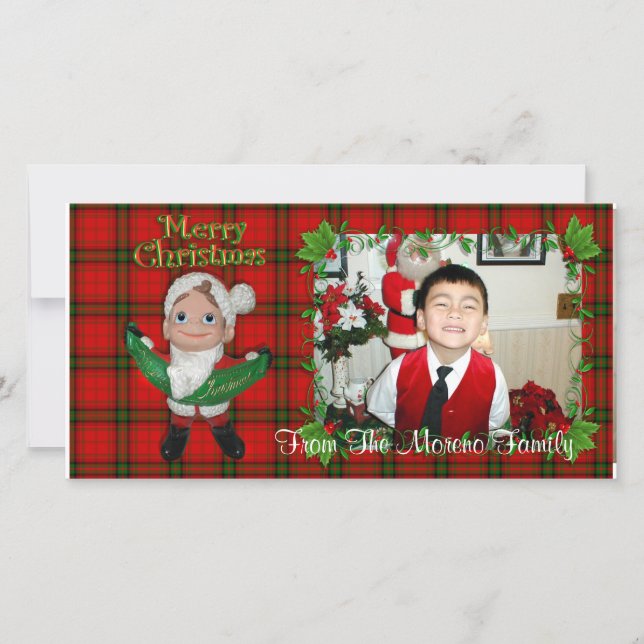 Carte photo Elf Christmas (Devant)