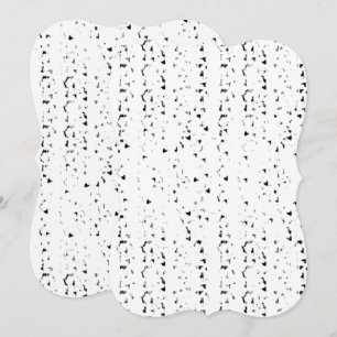 Carte photo en noir et blanc de gouttes de pluie