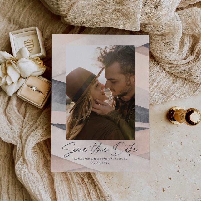 Carte photo Enregistrer à date (Créateur téléchargé)