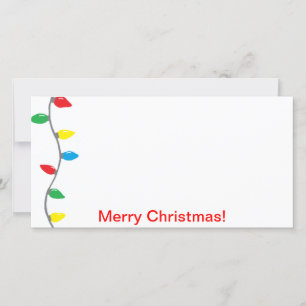 carte photo "Feux de Noël"