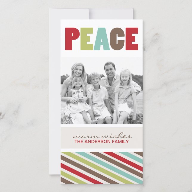 Carte photo Fun Whimsical Christmas (Devant)