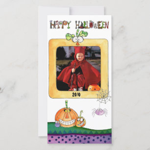 Carte photo Halloween