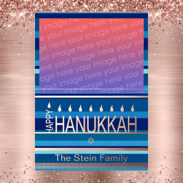 Carte photo Hannukah