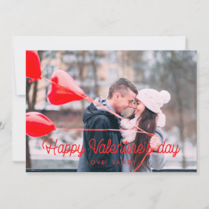 carte photo Heureuse Sainte-Valentin