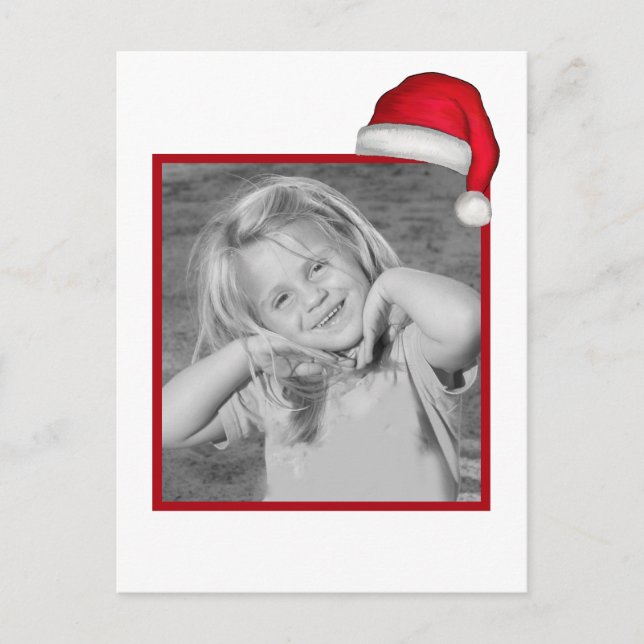 Carte photo Joyeux Père Noël Christmas Photo Card  (Devant)